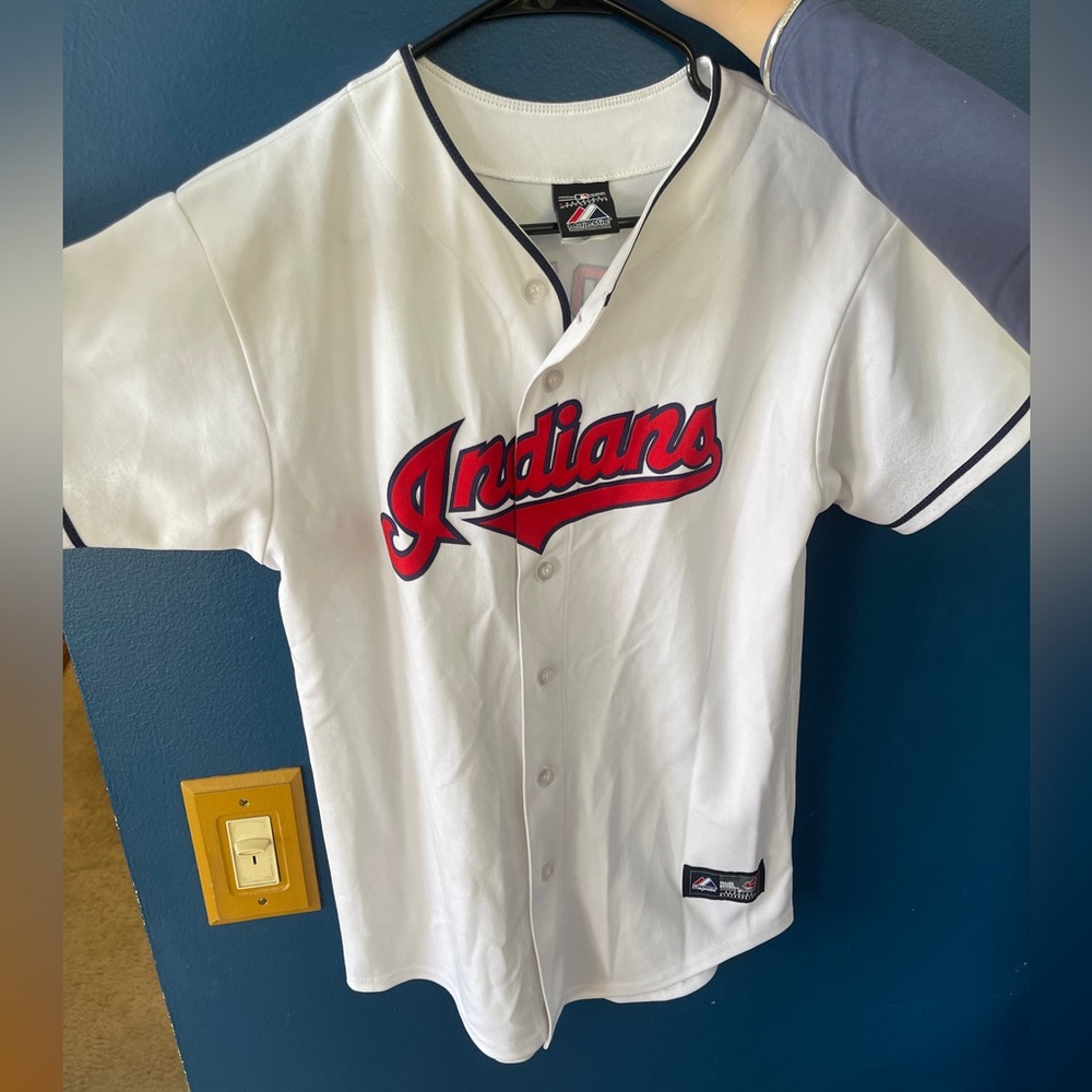 Vintage Cleveland Indians Jason Kipnis jersey.